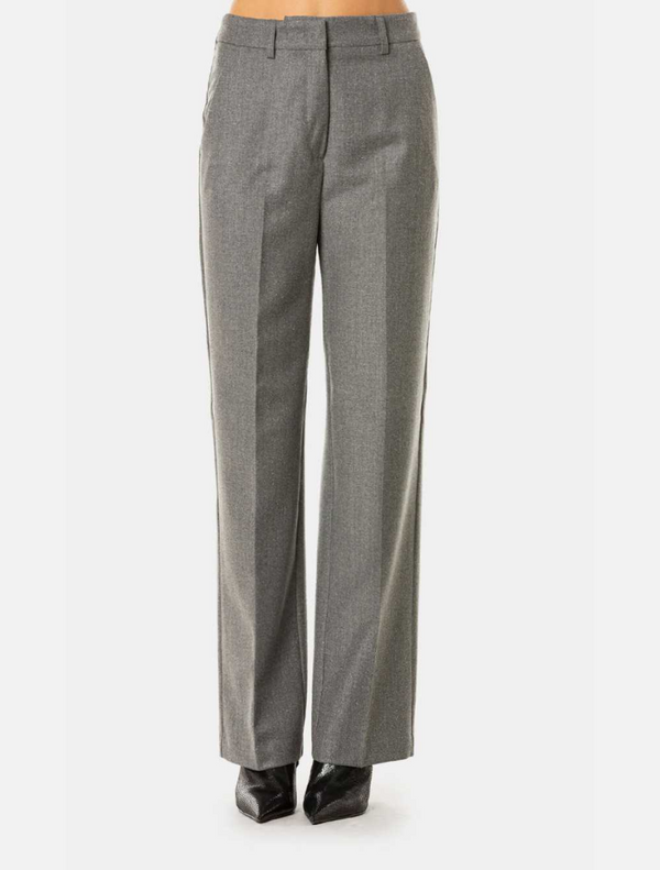 Pantaloni Wool trousers- FOLKESTONE GRAY