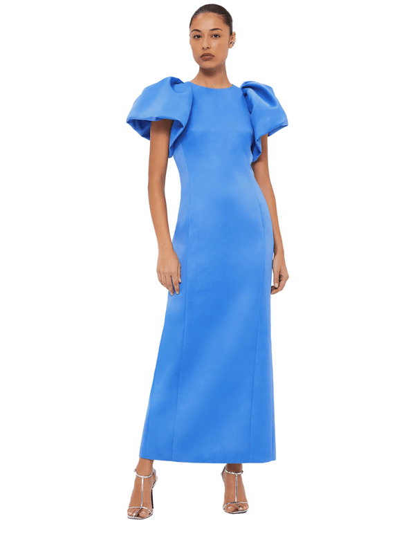 Lucinda Maxi Dress - Steel Blue