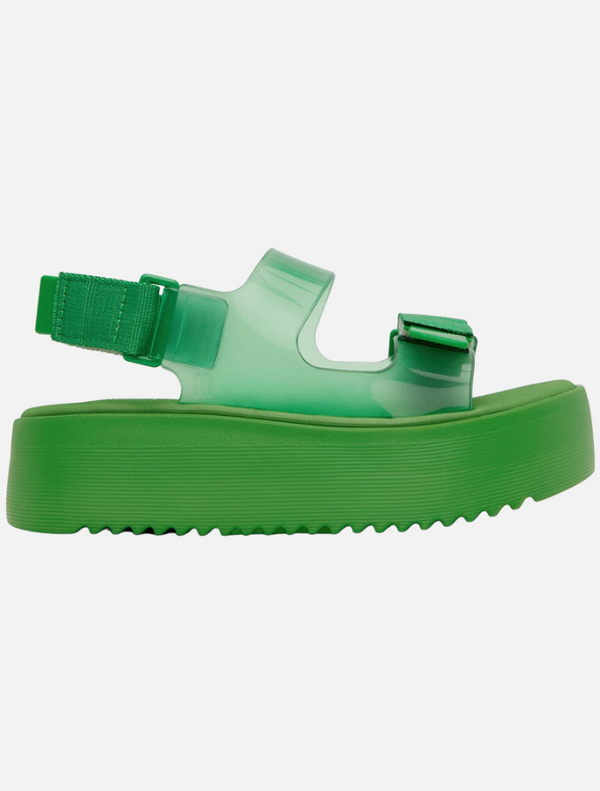 Brave Papete Platform Sandal - Green