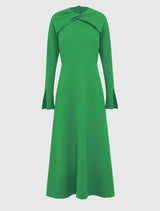 Tamara Convertible Midi Dress - Green