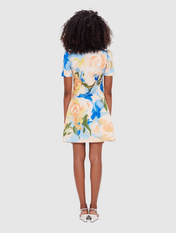 Brooke Mini Dress - Bouquet Print