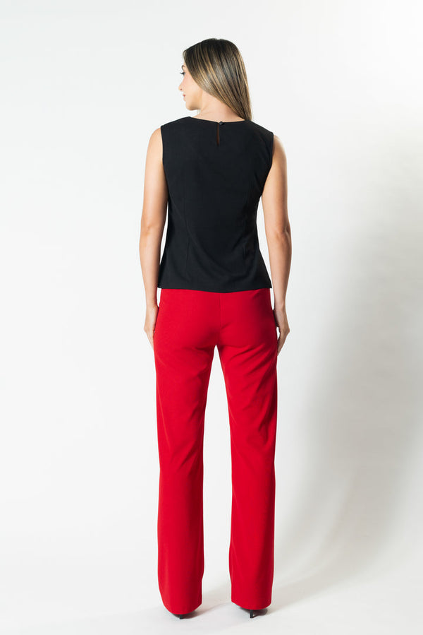 MADISON Soft Leg Tailored Pant - Red