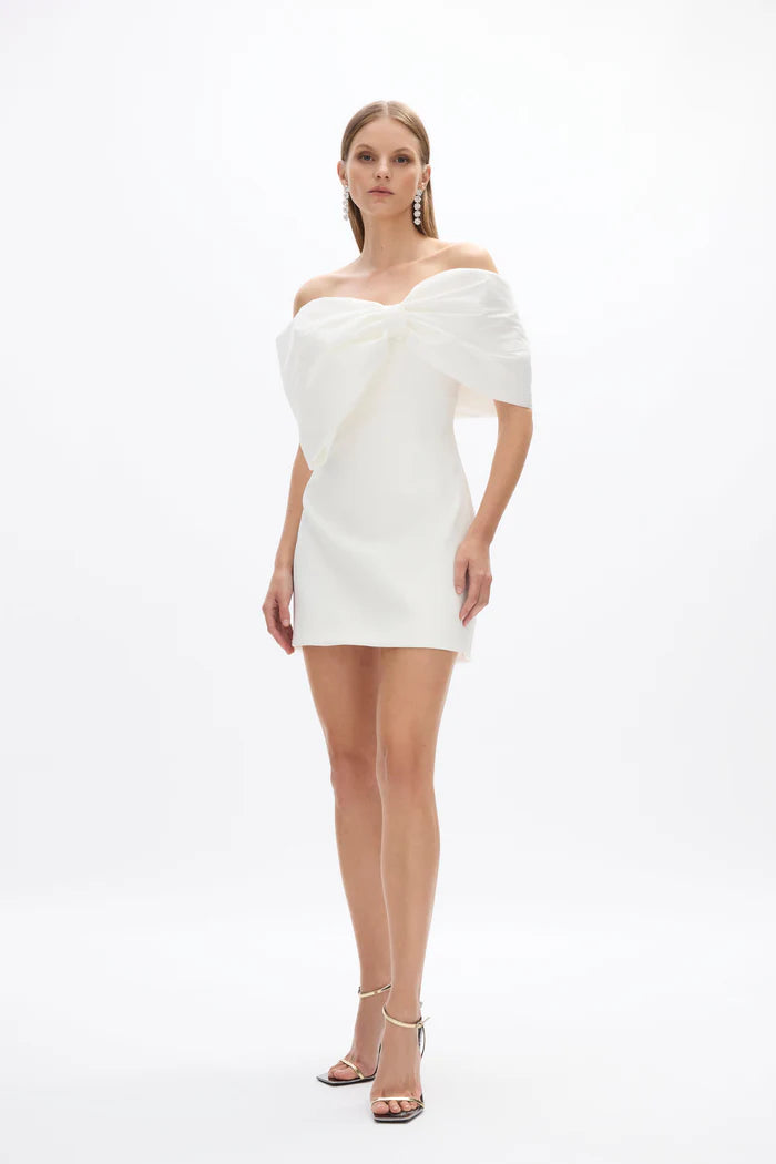 beatrice mini dress ivory Kace Mini