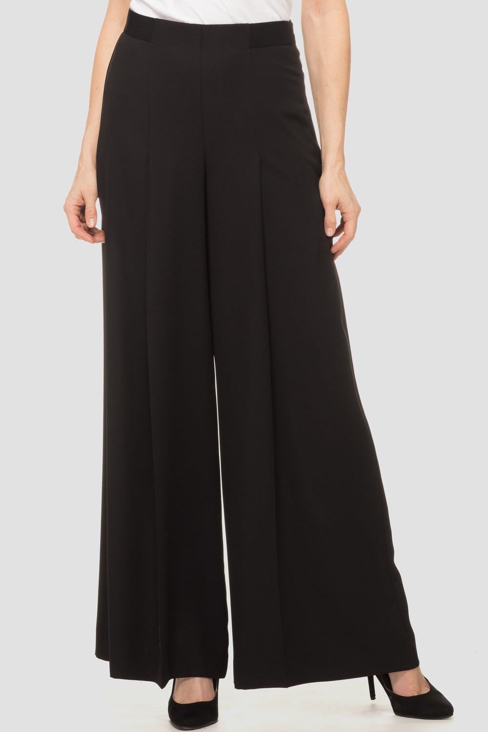 Joseph Ribkoff T Black Cut Out Detail Trouser 211113 11 main image 1