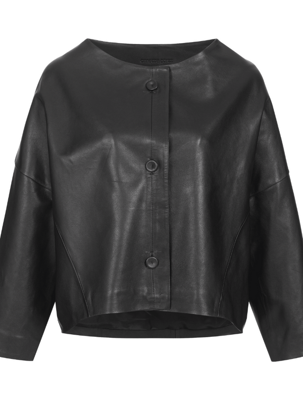 Hobo Leather Jacket - Black