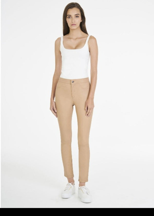 Luxe Deluxe Pure Iconic Skinny Pant Camel