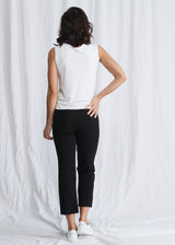 Mela Purdie 3/4 Pant White. Womens Pants, Trousers & Bottoms