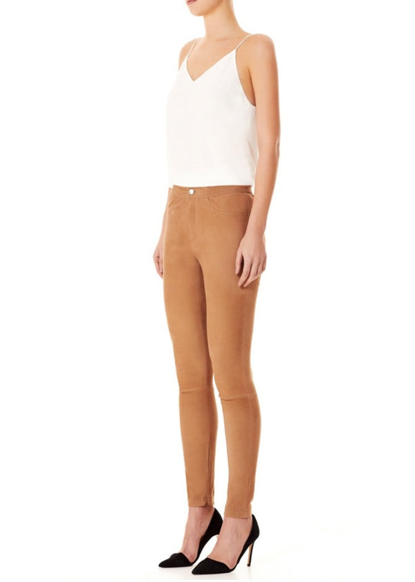Luxe Deluxe Suede Iconic Skinny Pant