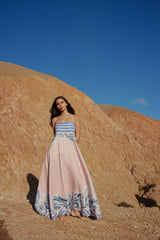 Rue Dress - Seashell/Iceberg