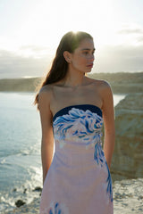 Maeve Dress - Seashell/Iceberg