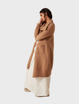 Cacoon Coat - Camel