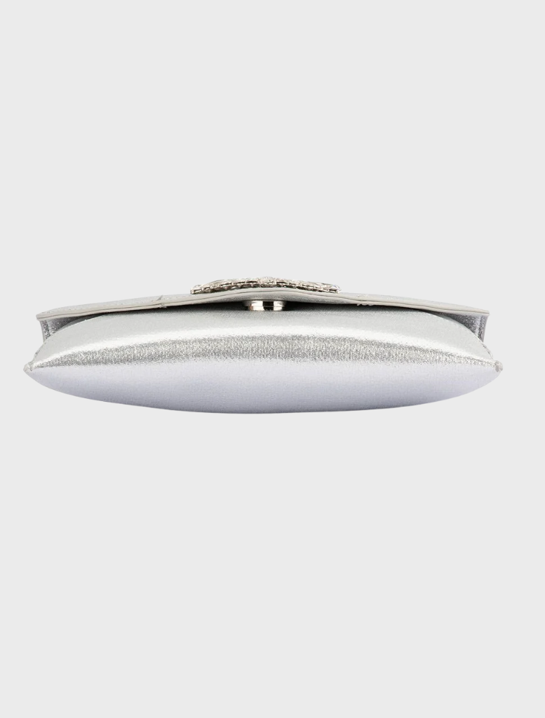 Antonia Envelope Clutch - Silver