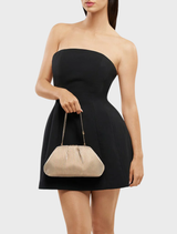 Naomi Pleated Clutch - Gold