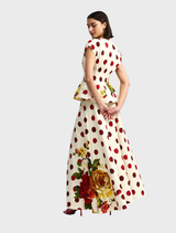 Blair Top - Antique Rose