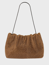 Jessie Crystal Mesh Pouch - Bronze