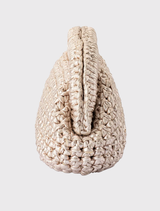 Taylor Crochet Clutch - Gold