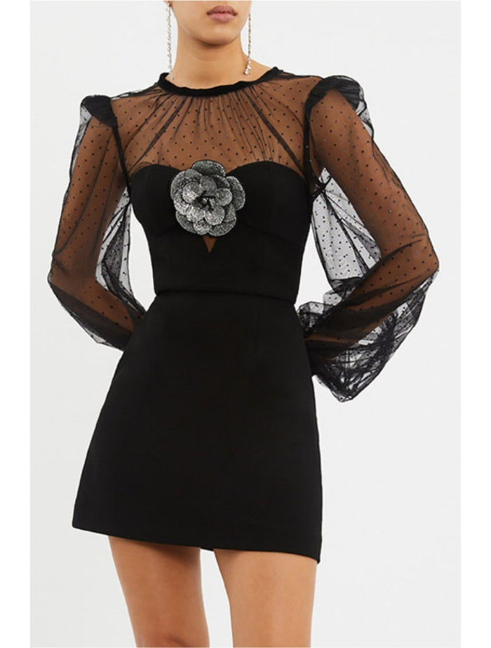 YVONNE FLOWER MINI DRESS – Mariko Boutique