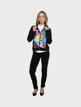 I Believe in Angel Zip Jacket - Black / Multi