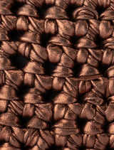 Taylor Crochet Clutch - Brownze