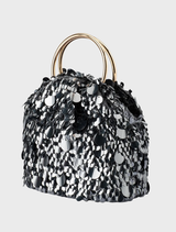 Vera Sequin Top Handle - Gunmetal