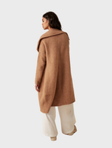 Cacoon Coat - Camel