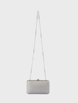 Jen Mesh Clutch - Silver