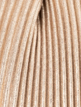 Naomi Pleated Clutch - Gold
