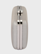 Jen Mesh Clutch - Silver
