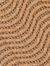 Lindy Woven Clutch - Natural