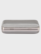 Jen Mesh Clutch - Silver