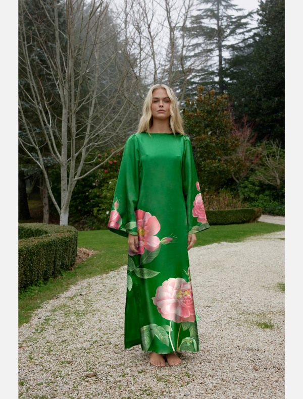 Heidi Dress In Forest Fleur
