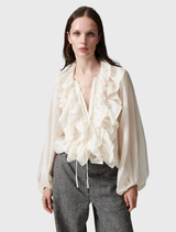 Day Frey Blouse - Jet Stream