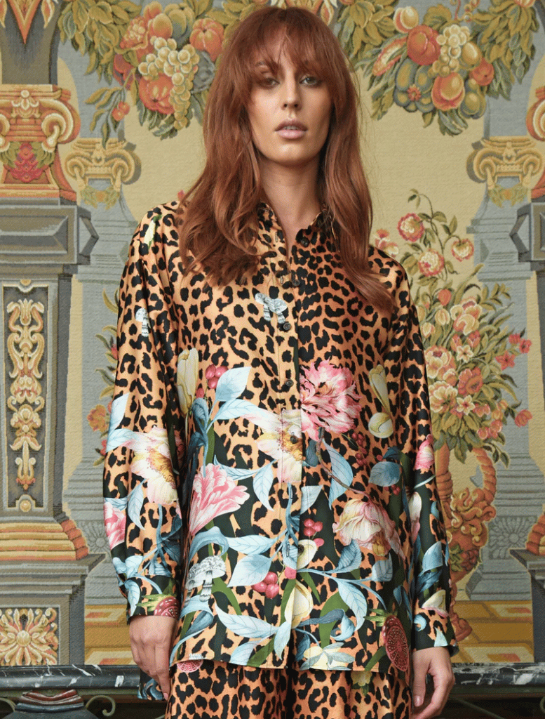 DRIFT AWAY Shirt - Leopard