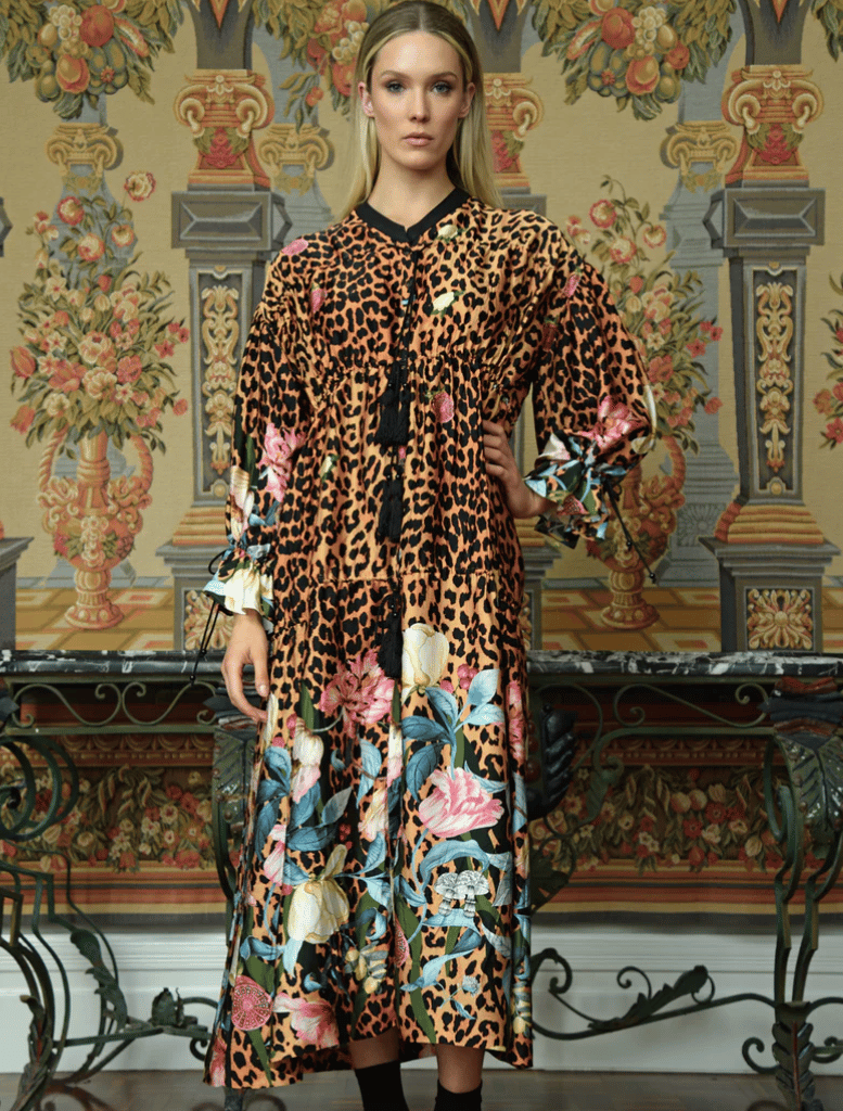 Off Tropic Dress - Leopard