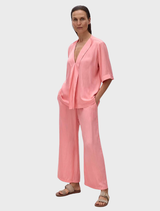 Ribbon Edge Plaza - Peach