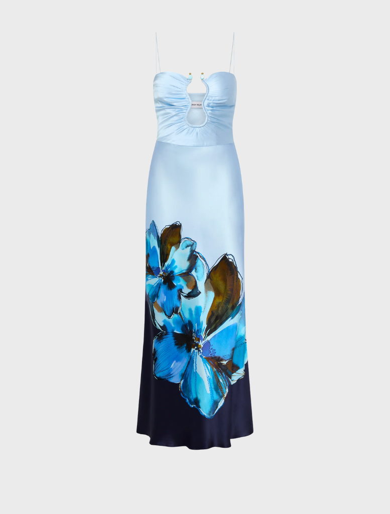 Cyran Midi Dress - Print