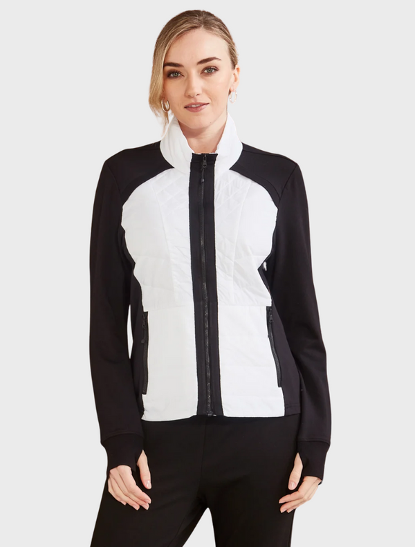 Verge - Idaho Jacket in Black / White