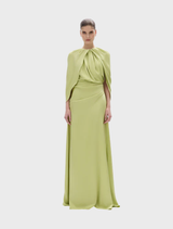 Hallie Gown - Lime