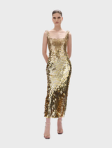 Remy Dress - Gold
