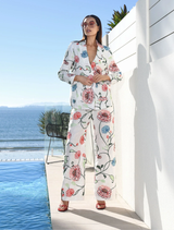 Sweet Walker Trouser - White Floral