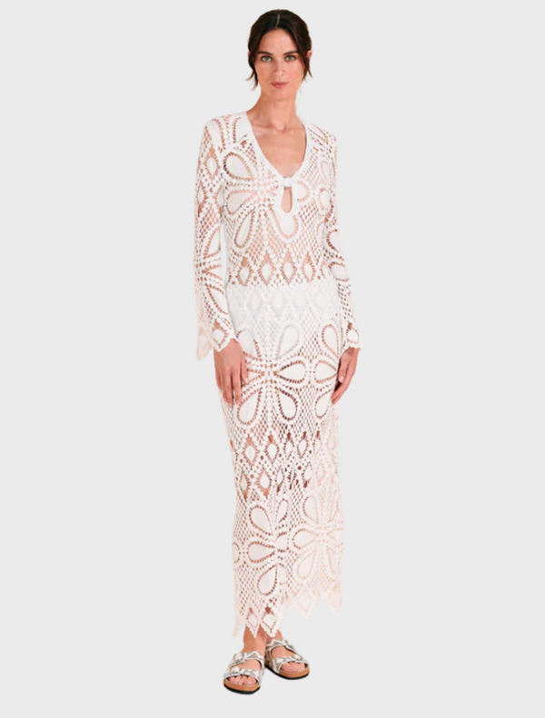 Delicio Dress - White