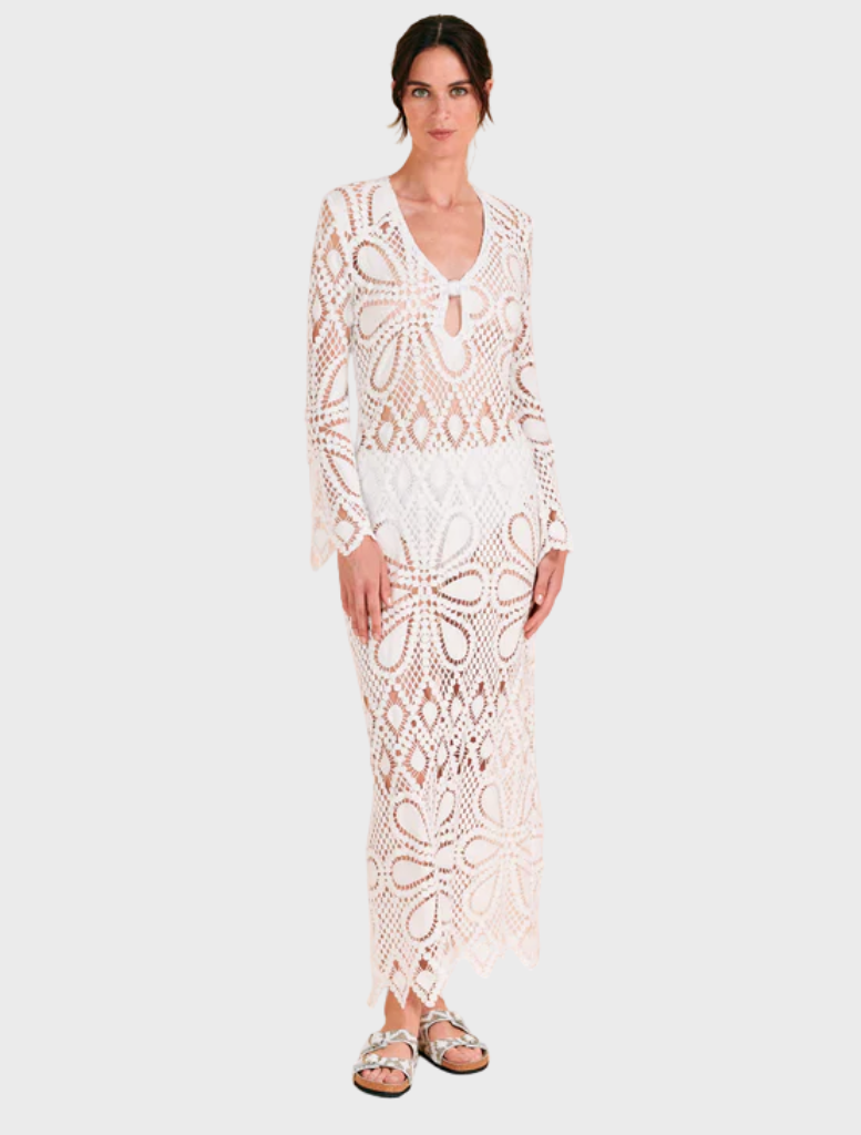 Delicio Dress - White