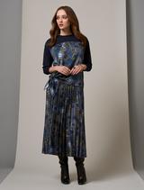 Greenwich Tee - Indigo Multi