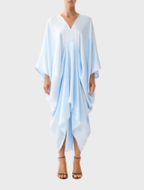 Drape Front V Neck Kaftan - The Hum Of The Alhambra