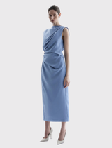 Brigitte Dress - Cornflower