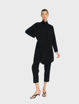 Tab Funnel Jacket - Black