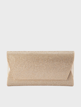 Stacey Crystal Clutch - Gold