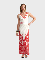 Clara Dress - Ruby Antique