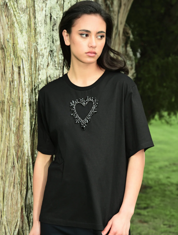 Ladies And Gems T-shirt - Black