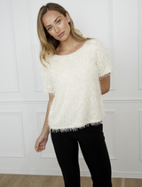Knit Top - Vanilla